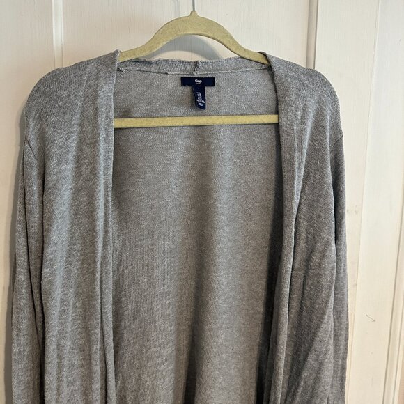 | OLD NAVY | Gray Open Front Cardigan - Picture 2 of 9